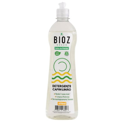 Detergente capim-limão Bioz Green