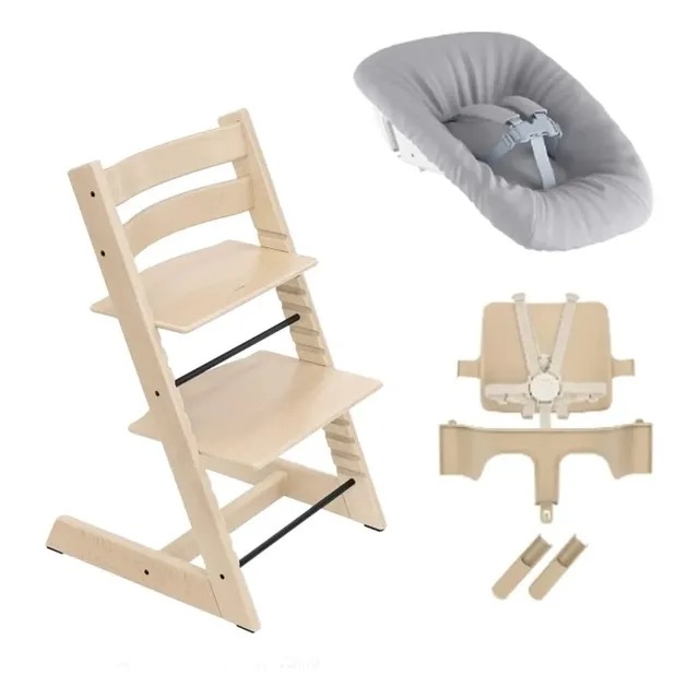 Stokke Tripp Trapp com kit recém-nascido
